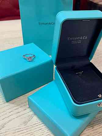 Тиффани Tiffany кольцо 925 пробы, циркон, кольцо  в подарочной упаковке люкс Одесса