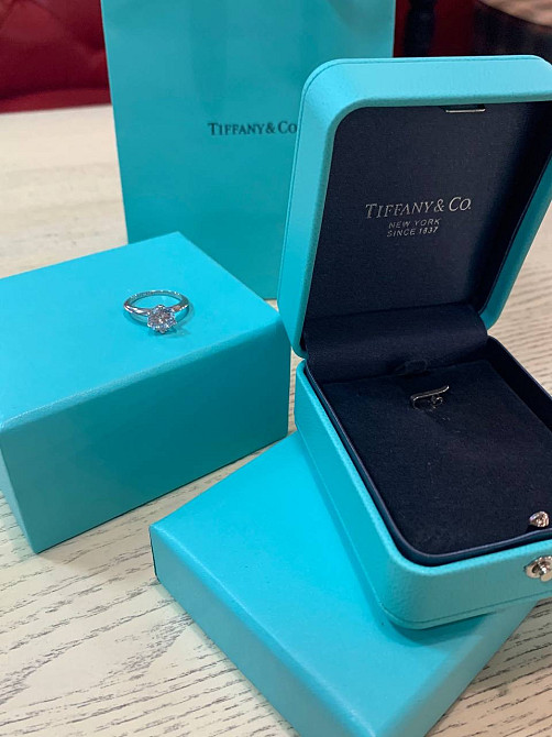 Тіффані Tiffany кільце 925 проби, циркон, кільце в брендовому пакованні, люкс Одеса - фото 2