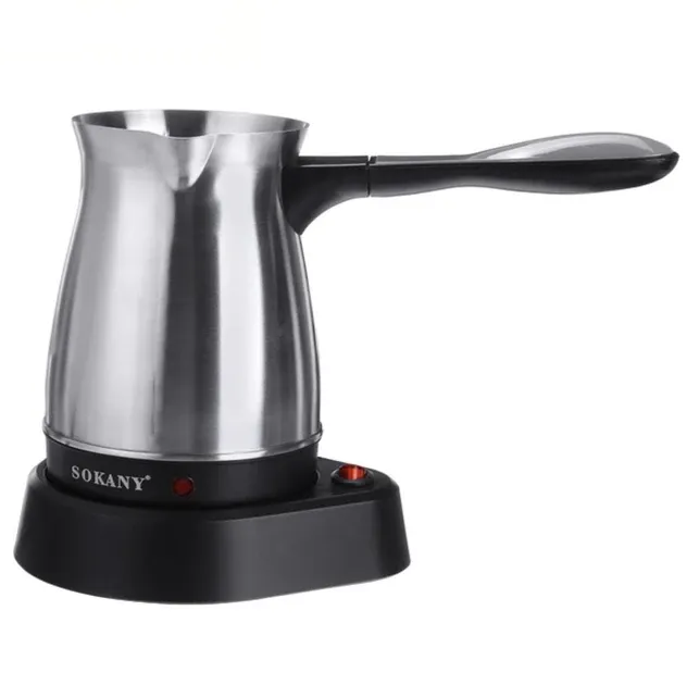 Sokany SK-214 кавоварка-турка, компактна, потужна, 5 чашок, легке очищення, живлення 220-240 В Київ - фото 2