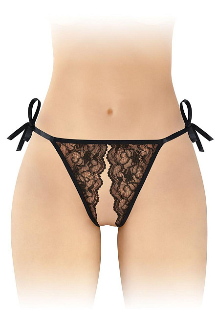 Трусики с доступом Fashion Secret STELLA Black Sex Aura Киев - изображение 1