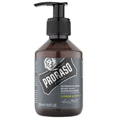 Шампунь для бороды Proraso Cypress & Vetiver 200 мл (8004395007523) Винница - изображение 1