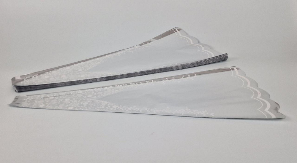 Конусне паковання під квіти h60/6низ/29верх метал (100 шт.) візерунок87 (4) (100 шт.) Харків - фото 1