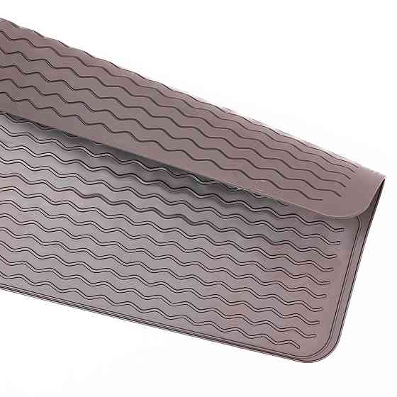 Yiwu Кухонний силіконовий килимок з протиковзкою поверхнею 40×30 см Сірий HP-42-9G Коломыя