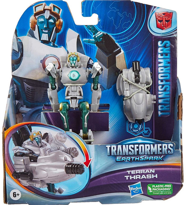 Transformers EarthSpark Terran Trash Deluxe Class Киев - изображение 1