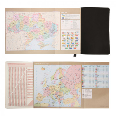 Еженедельник Leo planner датированный 2026 «Glory», мягкий, черный, 352 страницы (252632) Винница - изображение 6