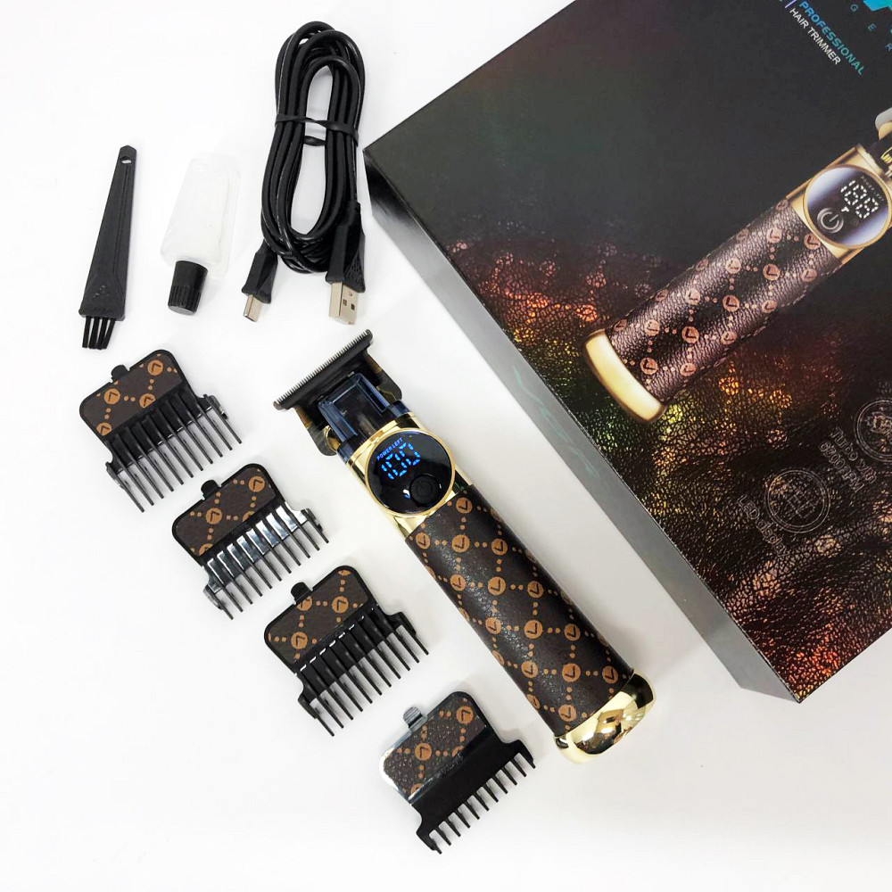 Электронная машинка для стрижки, Беспроводной триммер для стрижки волос Електромашинка HC-57 Львов - изображение 7
