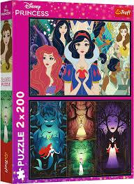 33172 Trefl Пазли "2x200" Princess Чарівні принцеси, шт Київ - фото 1