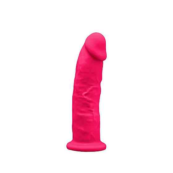 Фалоімітатор з вібрацією SilexD Henry Vibro Pink (MODEL 2 size 7in) + LRS, діаметр 4,4 см Sex Aura Київ