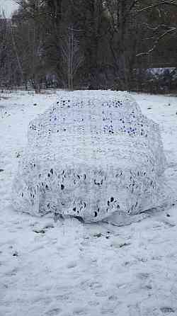 Зимова маскувальна сітка Militex Зимовий мультикам 10х20м (площа 200 кв.м.) Київ