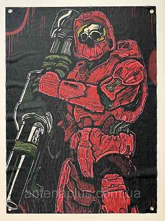 Гранатометчик (вариант 2) баннер 600х900 мм Киев