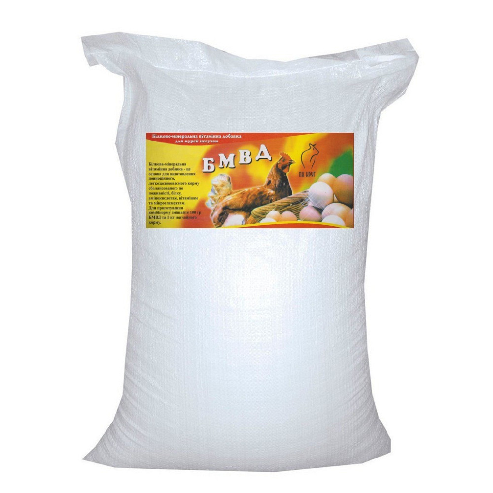 БМВД для курей-несучок (10 кг) мішок Круг Вінниця - фото 1