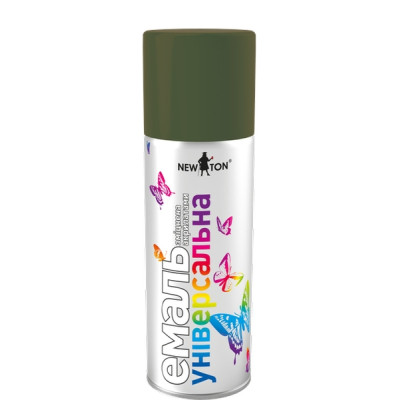 Аэрозольная краска для автомобиля New Ton універсальна 6031 бронз-зелен МАТ, в аер. 400мл (000023351) Винница - изображение 1