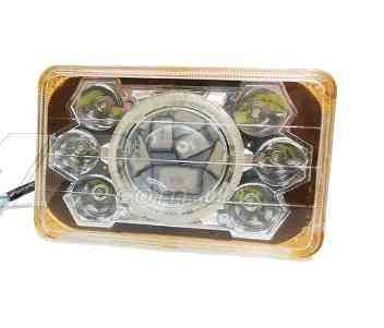 Вставка в фару мопед Дельта/Mi Sonik 18W LED (8 лампочек,дальний, ближний) Мукачево