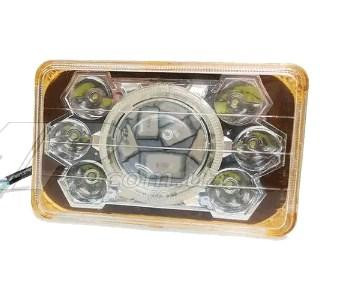 Вставка в фару мопед Дельта/Mi Sonik 18W LED (8 лампочек,дальный, ближний) Мукачево - изображение 1