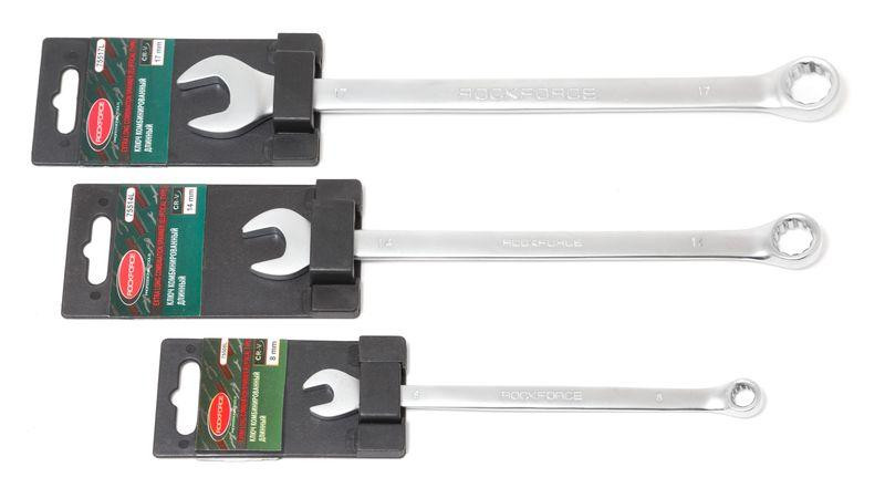 Ключ комбинированный удлиненный 12мм, на пластиковом держателе ROCKFORCE RF-75512L Одесса - изображение 1
