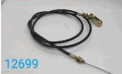 Трос газу Мототрактор L-1550 mm (верх трос, низ виделка) TD Мукачево - фото 1