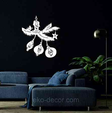 Декоративне настінне Панно «Новий рік», Декор на стену Київ