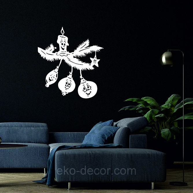 Декоративное настенное Панно «Новый год», Декор на стену Киев - изображение 6