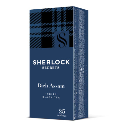 Чай Sherlock Secrets Rich Assam черный 25х2 г (shs.01176) Винница - изображение 1