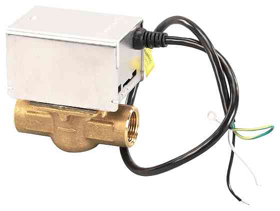 Моторизований зональний клапан 22 мм (2 порти, НЗ, 230 В) – аналог Honeywell V4043H, мідний корпус Київ