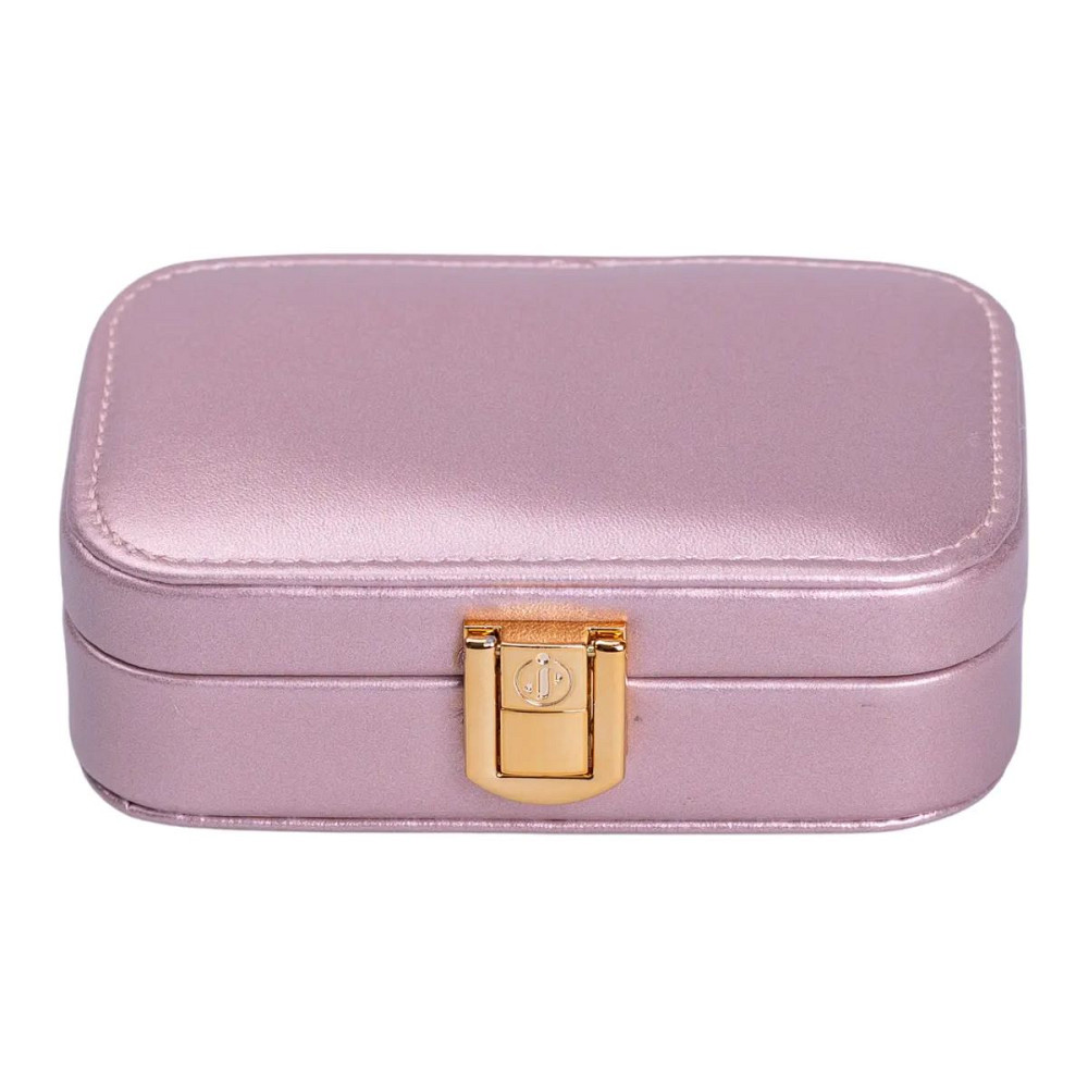 Yiwu Скринька для прикрас з еко шкіри 12×7.5×4 см із застібкою органайзер для ювелірних виробів Коломыя - изображение 3