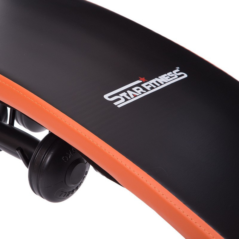 Скамья для пресса гнутая складная Качай Железо-10 Тренажеры для пресса, гиперэкстензии эргономичная Киев - изображение 8