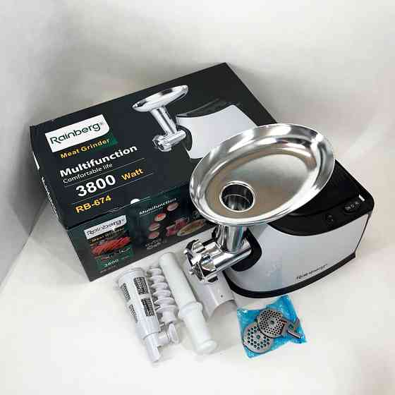 Легка у використанні м'ясорубка, Електрична м'ясорубка з дисковою насадкою 'ясорубки для ковбаси BJ-59 Івано-Франківськ