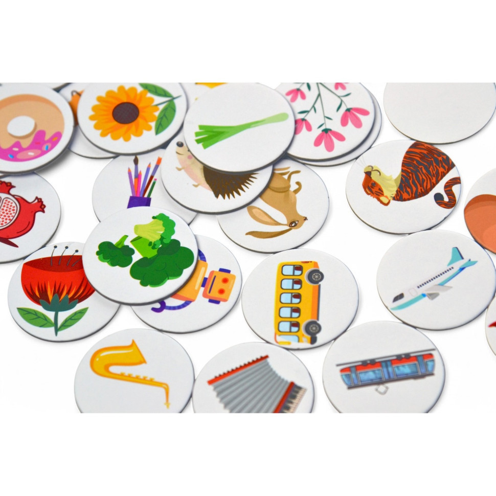 Дитяче лото "Асоціації" 2255-UM 6 полів, 84 фішки Вінниця - фото 4