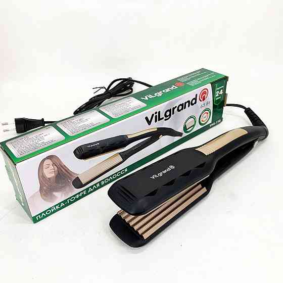 Выравнивающий утюжок для волос ViLgrand VHS-110 65 Вт, Топ выпрямитель для волос Щипцы HI-13 Львов