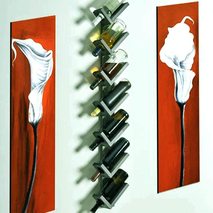 Настінна винна полиця "Хатіро 7" моріон Миколаїв - фото 1