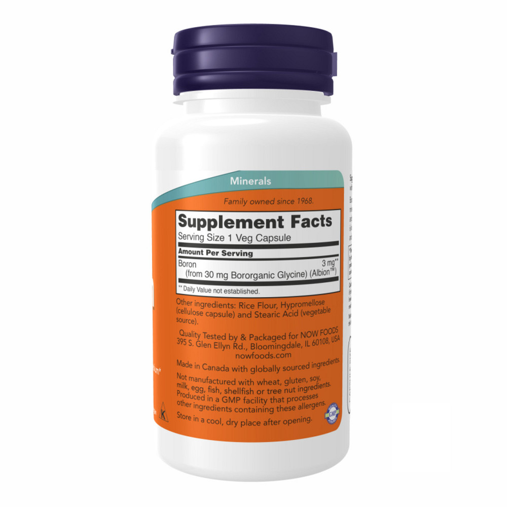 Бор Now Foods Boron 3mg 100 vcaps Київ - фото 2
