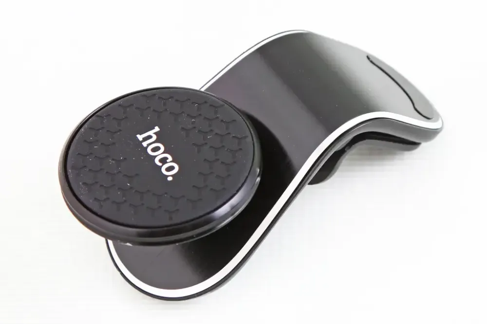 Подставка під телефон магніт на обдувши на шарнірі Hoco CA 59 чорний Вінниця - фото 1