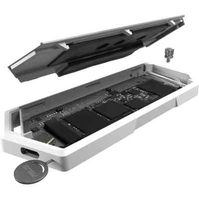 Карман внешний ASUS SSD ROG STRIX ARION ESD-S1C/WHT/G/AS PCIe NVMe M.2 2230/2242/2260/2280 USB-C 3.2 Gen 2x1 (90DD02H1-B09000) Винница