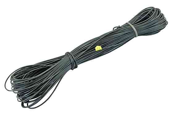 Провод 1,00 мм черный (50 м бухта) автомобильный Мукачево