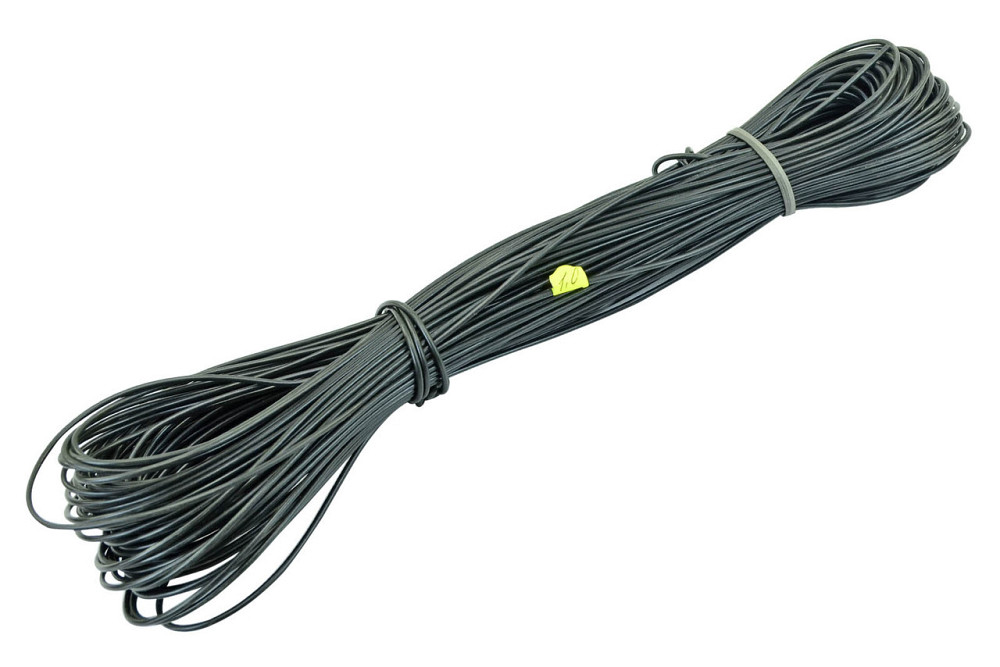 Провід 1,00 мм чорний (50 м бухта) автомобільний Мукачево - фото 1