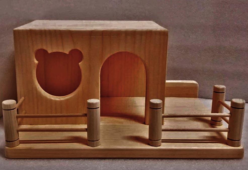 Будиночок для шиншили "Монусте" сієна Миколаїв - фото 1