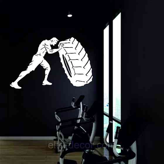 Декоративне настінне Панно «Кросфіт», Декор на стіну Київ