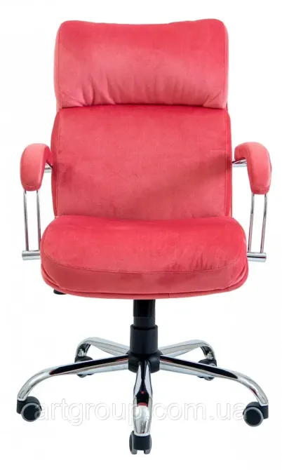 Офисное Кресло Руководителя Richman Dakota Lounge Coral Хром М2 AnyFix Алый Днепр - изображение 5