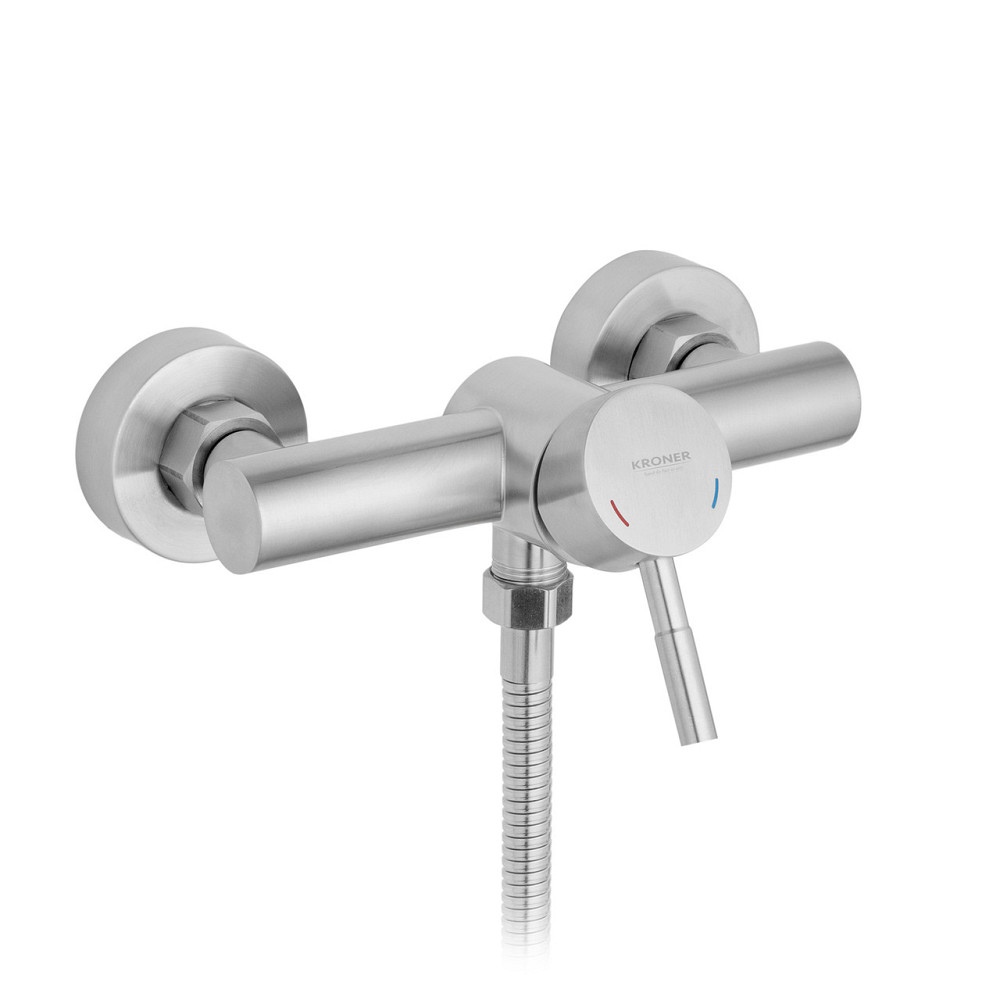 Змішувач для душу Kroner KRP Edelstahl Klassisch — ESG050 Київ - фото 3