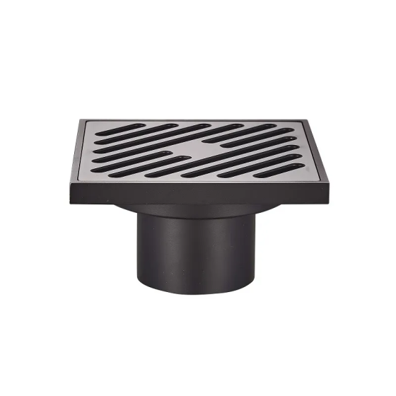 Душовий трап Koer FD10-100x100-180-Black (пряме відведення) (Чорний) (KR3414)  ( 12206 ) Харків