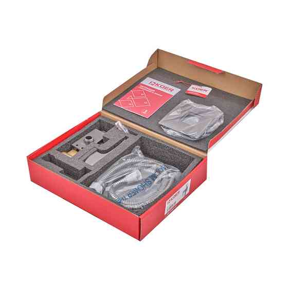 Змішувач для гігієнічного душу Koer KB-23007-07 колір графіт KR5163 Харків