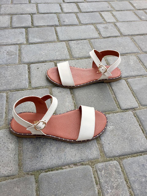 M.KRAFT Босоніжки жіночі M.KRAFT 3227 бежеві (літо, шкіра натуральна) (3392) лише 37р. Коломыя - изображение 3