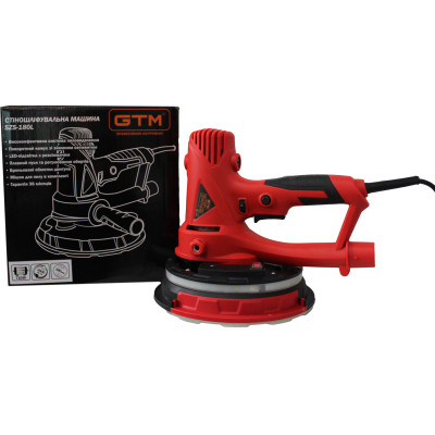 Шлифовальная машина GTM для стен SZS-180L (жираф) 180мм, 710Вт, 1200-2500 об/мин (SZS-180L) Винница - изображение 9
