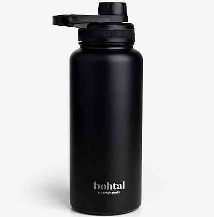Пляшка для води металева з подвійною вакуумною ізоляцією Bohtal Insulated Sports Bottle 960 ml/32 oz Каменское