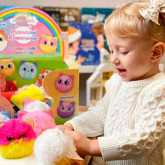 М'яка колекційна іграшка-сюрприз - Пухнасті кошенята Дніпро