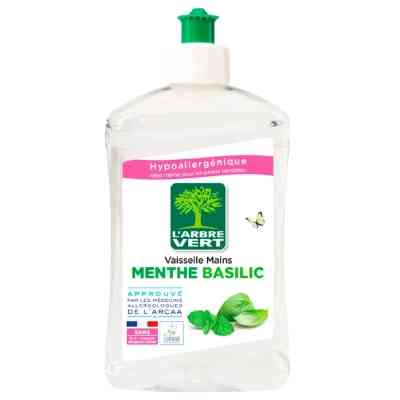 Засіб для ручного миття посуду L&apos;Arbre Vert М&apos;ятний базилік 500 мл (3450601023897/3450601047114) Вінниця