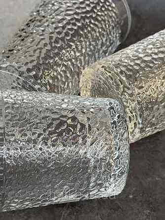 Набір склянок OLens "Льодяник" 390 мл 6 шт. високий прозорий для дому та ресторанів 102-696 Київ