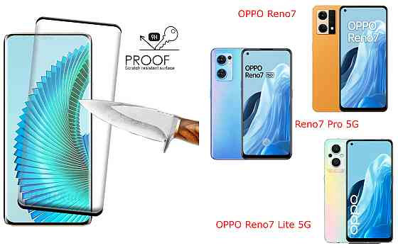 Захисне скло HyperGlass Pro для OPPO Reno7, Reno7 Pro 5G, Reno7 Lite 5G – максимальна чутливість та захист Київ
