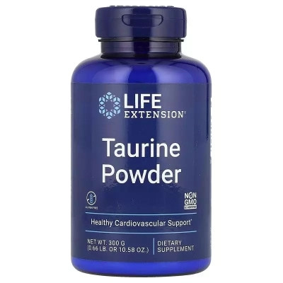 Витаминно-минеральный комплекс Life Extension Таурин в порошке, Taurine Powder, 300 гр (LEX-13330) Винница - изображение 1