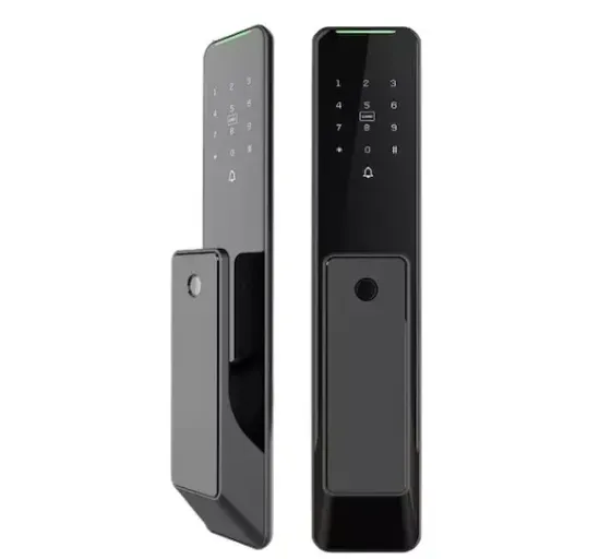 Розумний дверний біометричний замок SEVEN LOCK SL-7775BF black Київ